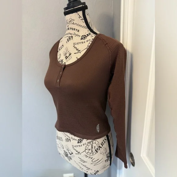 NWT FP Movement Women's Bail Out Long Sleeve Layer - Picture 3 of 7